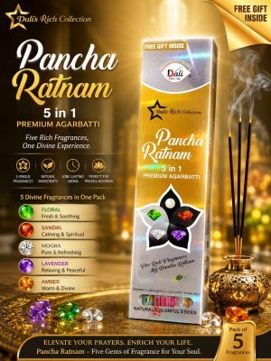 Dali Pancha Ratnam Eco 5in1 Premium Agarbatti