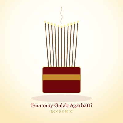 Economy Gulab Agarbatti