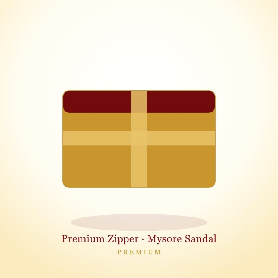Premium Zipper — Mysore Sandal